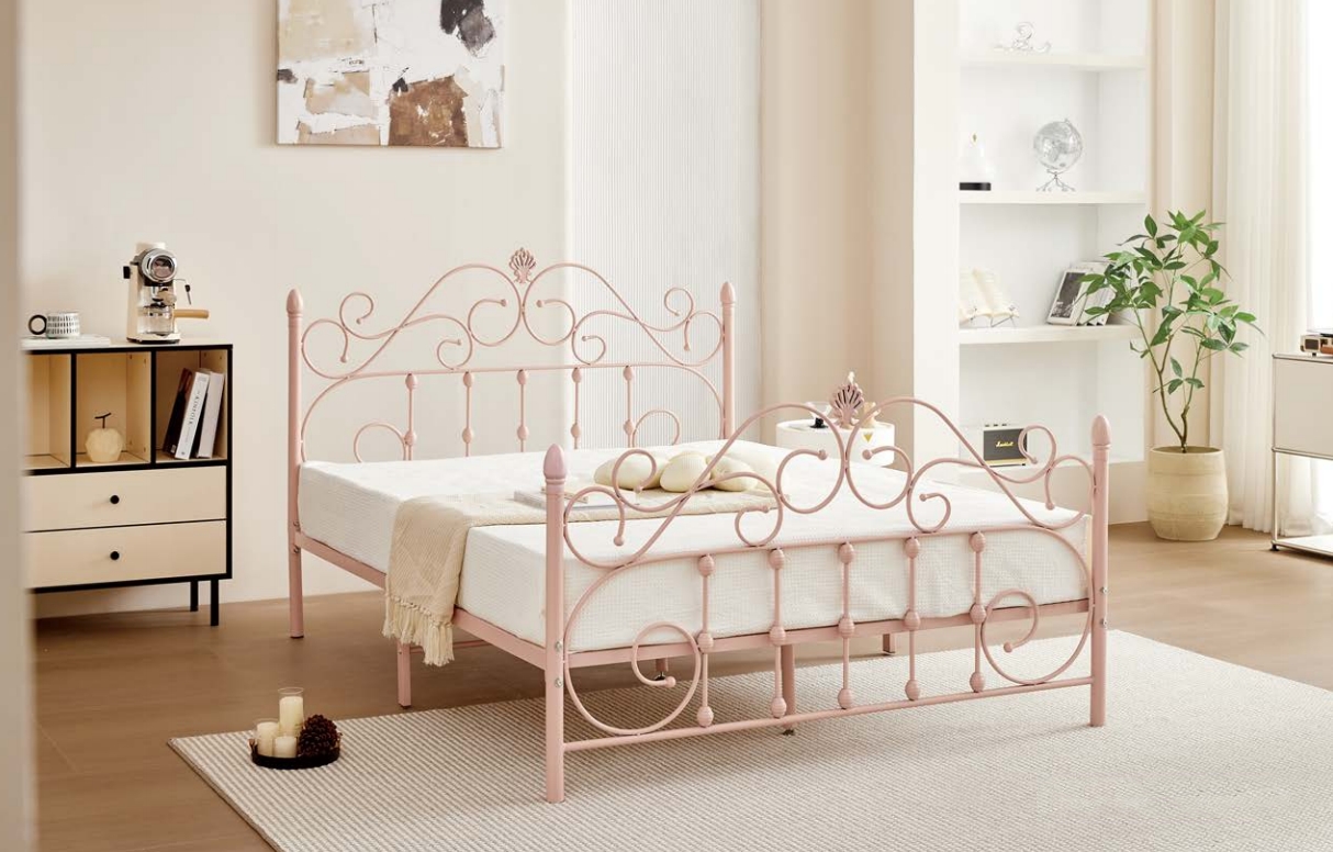 ot Selling Twin & Double Decker Metal Bed Set Simple Modern Design with Storage Features for Hotel Bedroom or Apartment