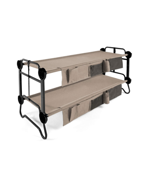 Outdoors camping folding bunk bed 