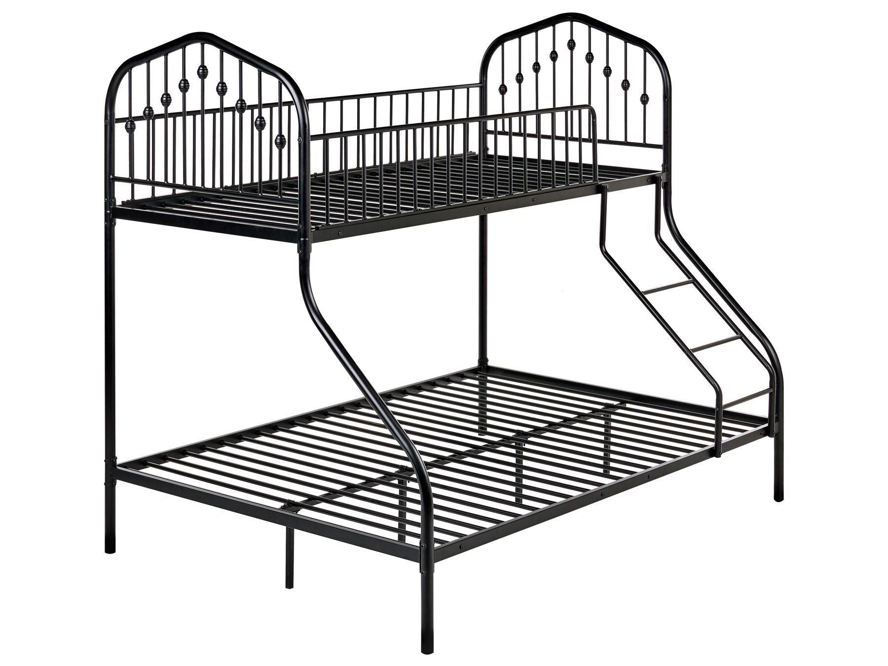 Bunk Bed Metal CHAMONIX 90/140 x 200 cm Black